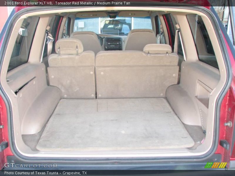Toreador Red Metallic / Medium Prairie Tan 2001 Ford Explorer XLT V8