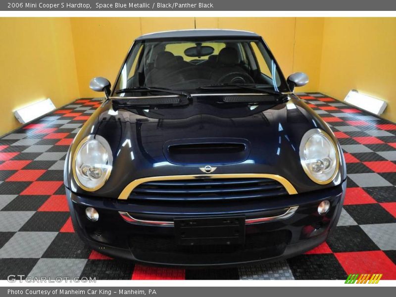 Space Blue Metallic / Black/Panther Black 2006 Mini Cooper S Hardtop