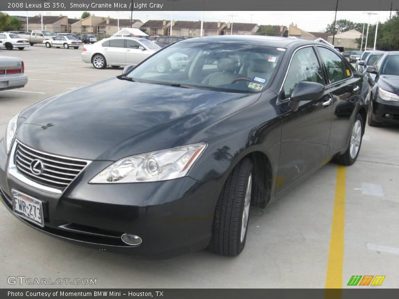 Smoky Granite Mica / Light Gray 2008 Lexus ES 350