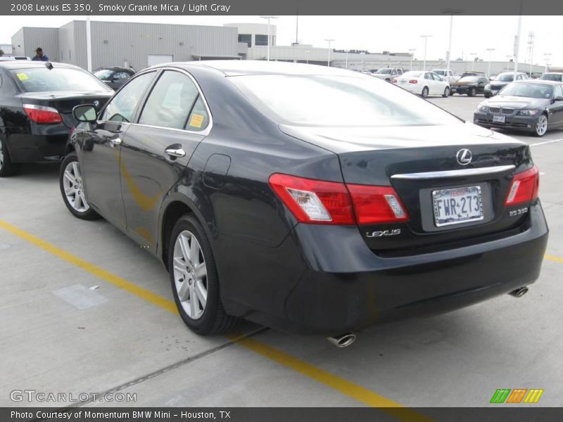 Smoky Granite Mica / Light Gray 2008 Lexus ES 350
