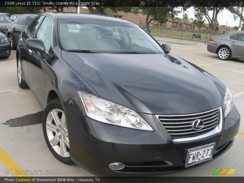 Smoky Granite Mica / Light Gray 2008 Lexus ES 350