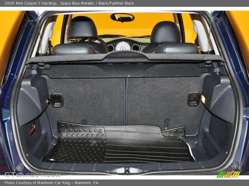 Space Blue Metallic / Black/Panther Black 2006 Mini Cooper S Hardtop