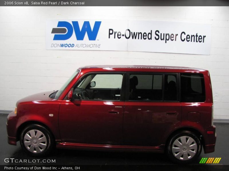 Salsa Red Pearl / Dark Charcoal 2006 Scion xB