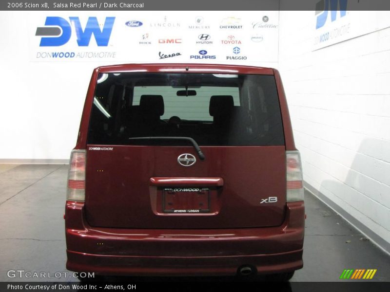 Salsa Red Pearl / Dark Charcoal 2006 Scion xB