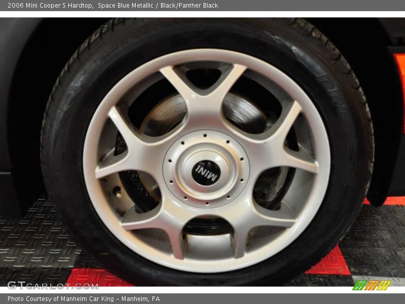 Space Blue Metallic / Black/Panther Black 2006 Mini Cooper S Hardtop