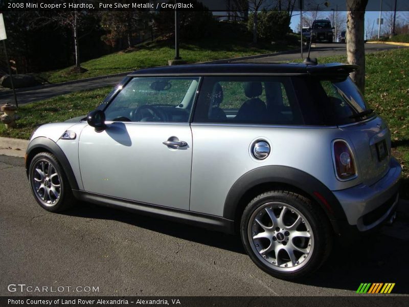 Pure Silver Metallic / Grey/Black 2008 Mini Cooper S Hardtop