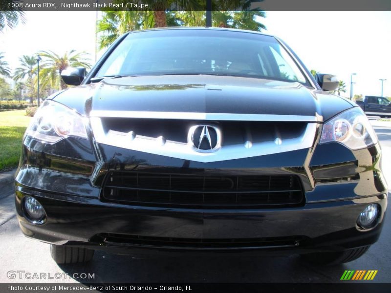 Nighthawk Black Pearl / Taupe 2008 Acura RDX