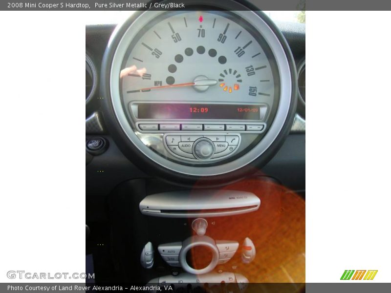 Pure Silver Metallic / Grey/Black 2008 Mini Cooper S Hardtop