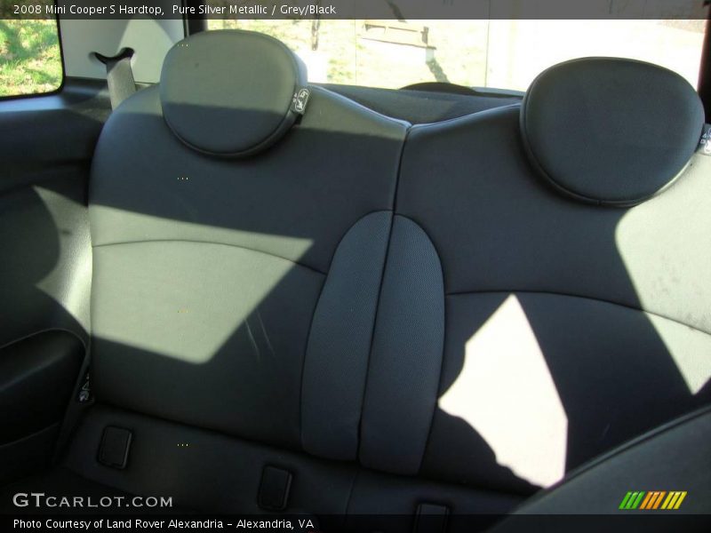 Pure Silver Metallic / Grey/Black 2008 Mini Cooper S Hardtop