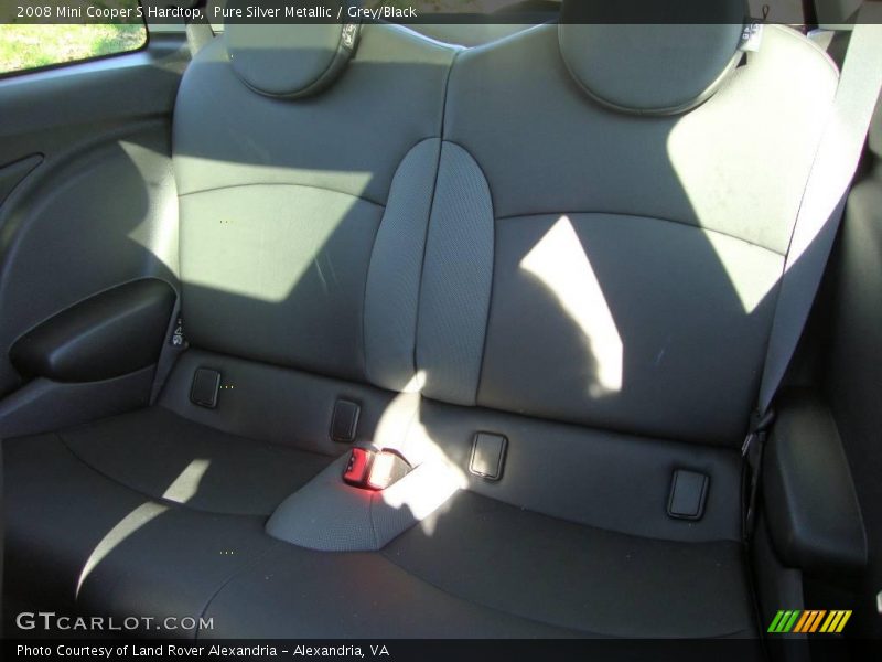 Pure Silver Metallic / Grey/Black 2008 Mini Cooper S Hardtop