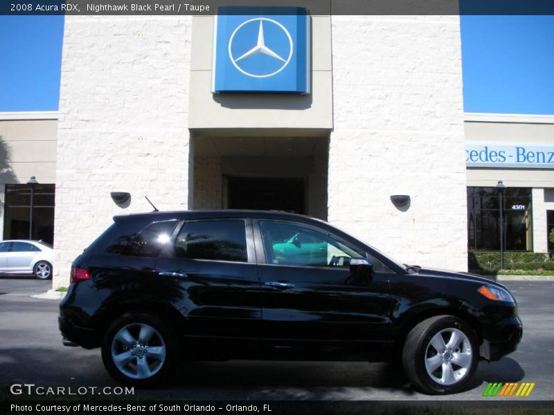 Nighthawk Black Pearl / Taupe 2008 Acura RDX