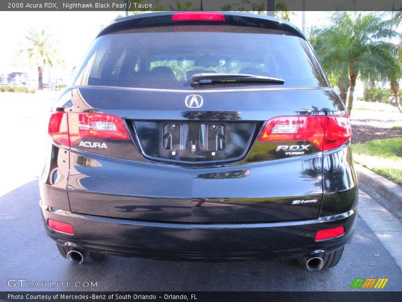Nighthawk Black Pearl / Taupe 2008 Acura RDX