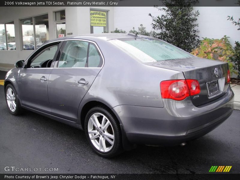 Platinum Grey Metallic / Grey 2006 Volkswagen Jetta TDI Sedan