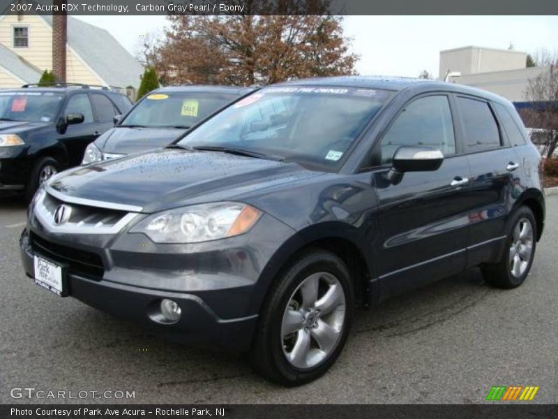 Carbon Gray Pearl / Ebony 2007 Acura RDX Technology