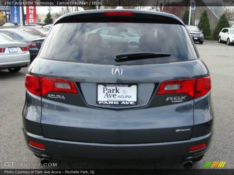 Carbon Gray Pearl / Ebony 2007 Acura RDX Technology