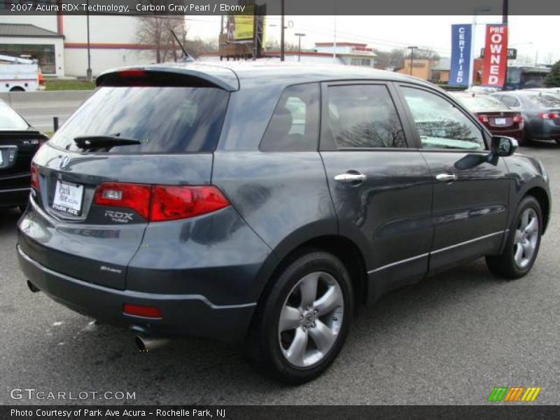 Carbon Gray Pearl / Ebony 2007 Acura RDX Technology