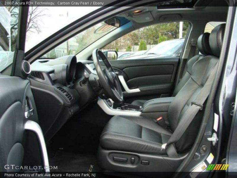 Carbon Gray Pearl / Ebony 2007 Acura RDX Technology