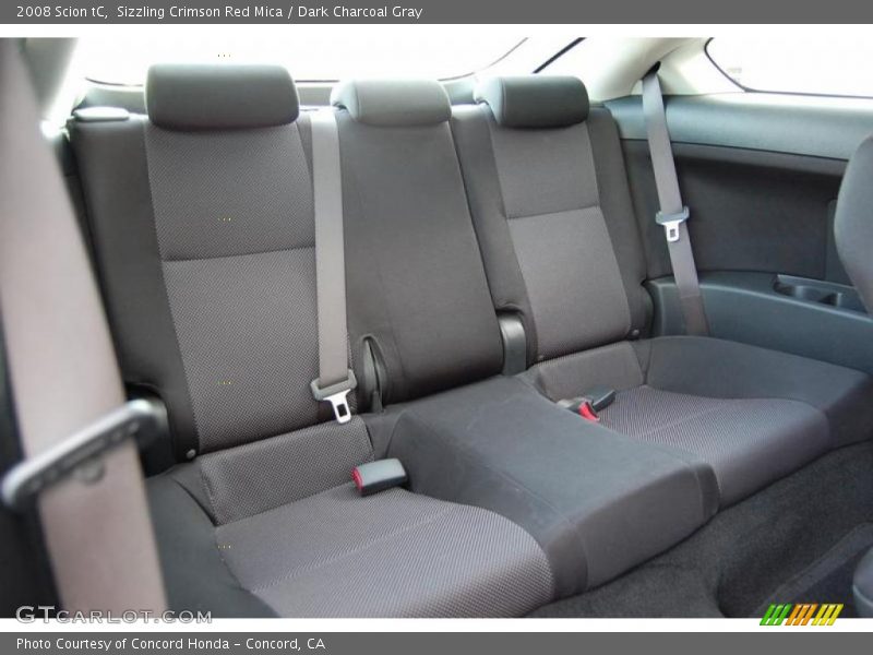 Sizzling Crimson Red Mica / Dark Charcoal Gray 2008 Scion tC