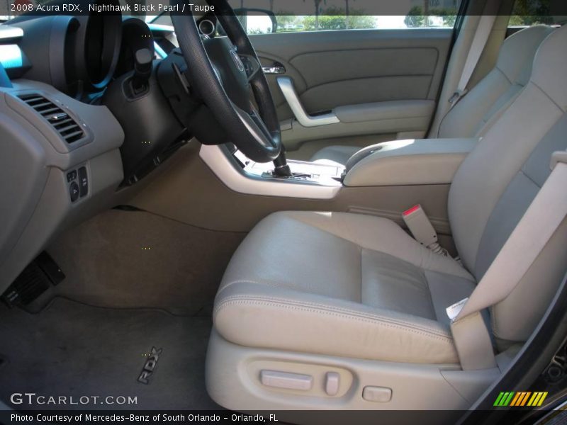 Nighthawk Black Pearl / Taupe 2008 Acura RDX