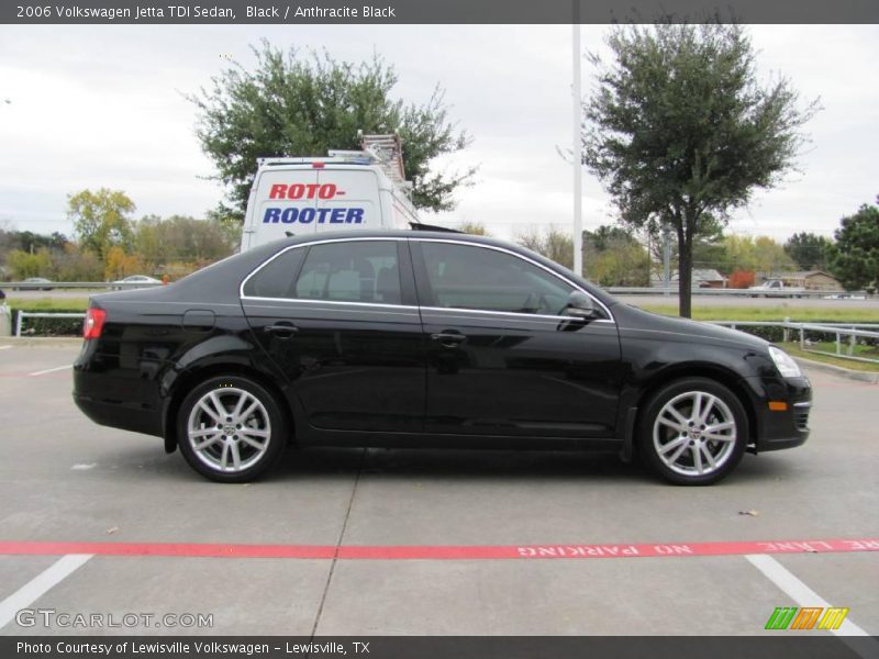 Black / Anthracite Black 2006 Volkswagen Jetta TDI Sedan