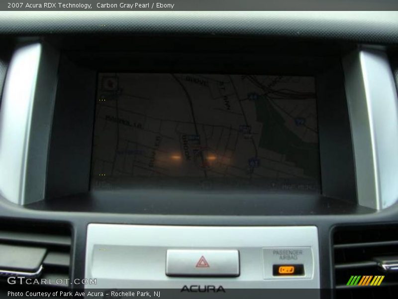 Carbon Gray Pearl / Ebony 2007 Acura RDX Technology
