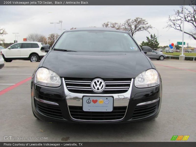 Black / Anthracite Black 2006 Volkswagen Jetta TDI Sedan
