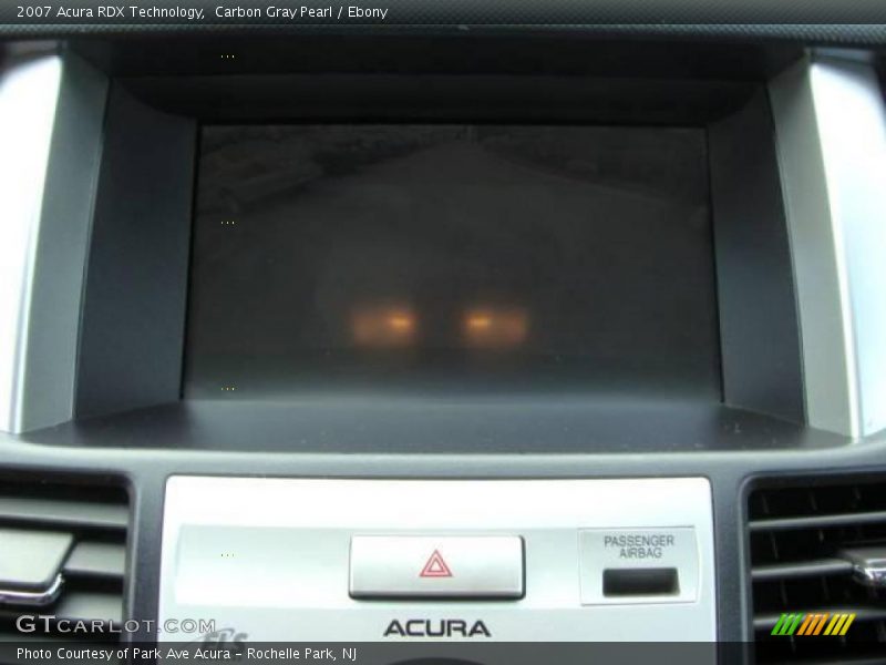 Carbon Gray Pearl / Ebony 2007 Acura RDX Technology