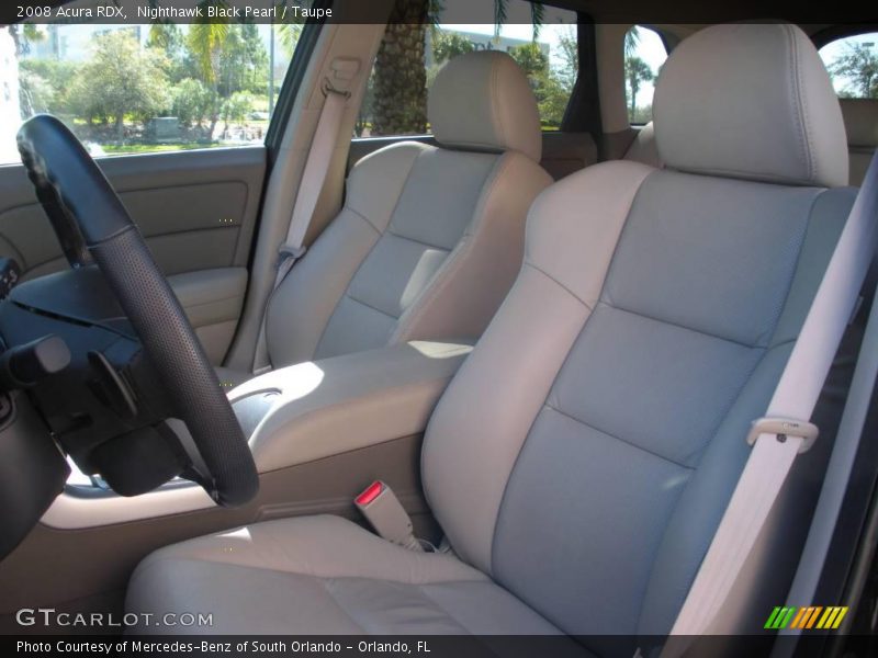 Nighthawk Black Pearl / Taupe 2008 Acura RDX
