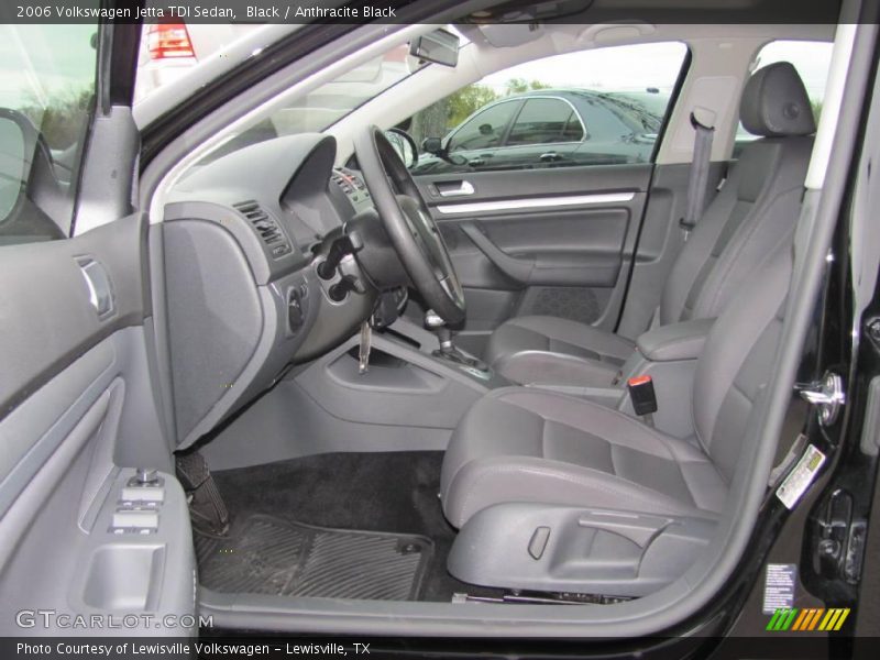 Black / Anthracite Black 2006 Volkswagen Jetta TDI Sedan