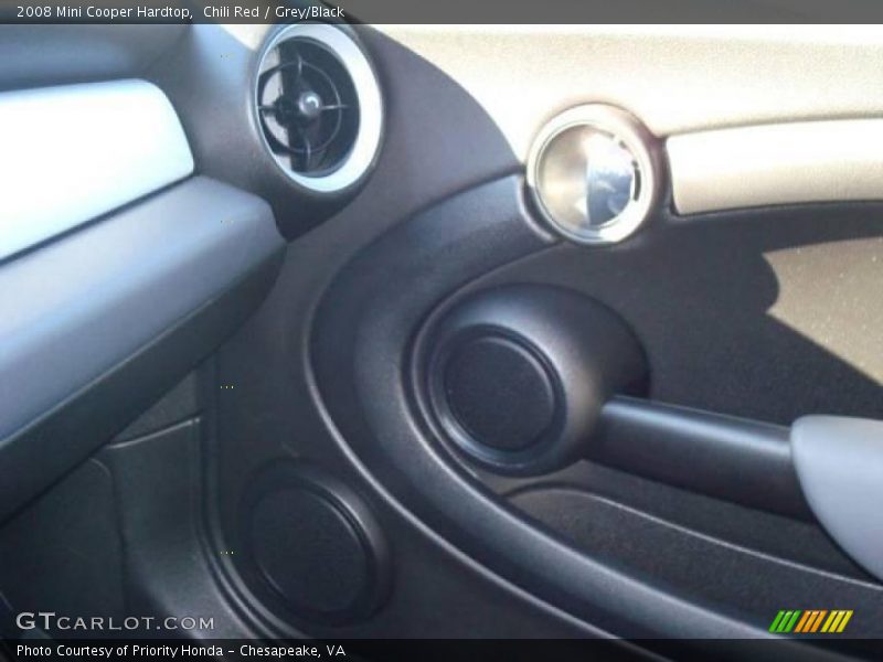 Chili Red / Grey/Black 2008 Mini Cooper Hardtop