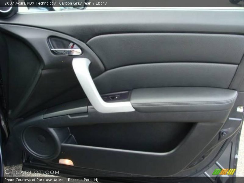 Carbon Gray Pearl / Ebony 2007 Acura RDX Technology