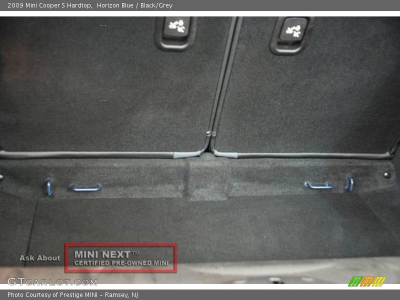 Horizon Blue / Black/Grey 2009 Mini Cooper S Hardtop