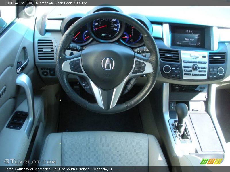 Nighthawk Black Pearl / Taupe 2008 Acura RDX
