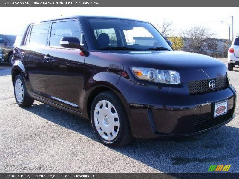 Black Berry Crush Metallic / Dark Gray 2009 Scion xB