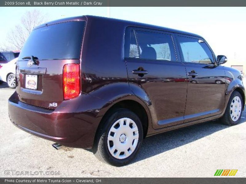 Black Berry Crush Metallic / Dark Gray 2009 Scion xB