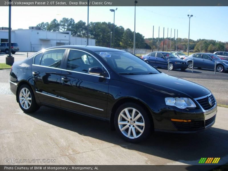 Deep Black / Classic Grey 2006 Volkswagen Passat 2.0T Sedan