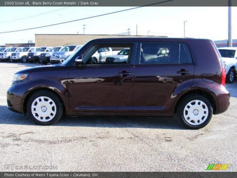 Black Berry Crush Metallic / Dark Gray 2009 Scion xB