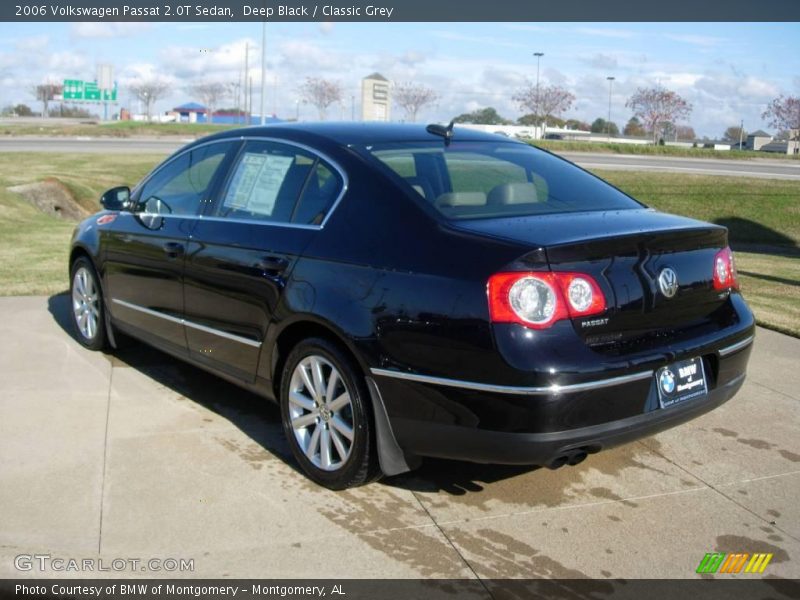 Deep Black / Classic Grey 2006 Volkswagen Passat 2.0T Sedan