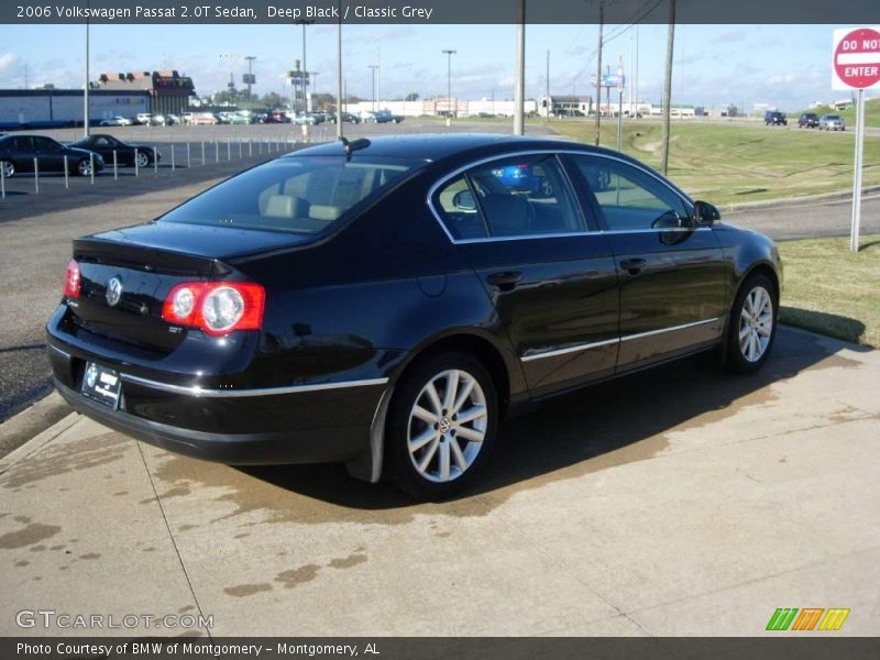 Deep Black / Classic Grey 2006 Volkswagen Passat 2.0T Sedan