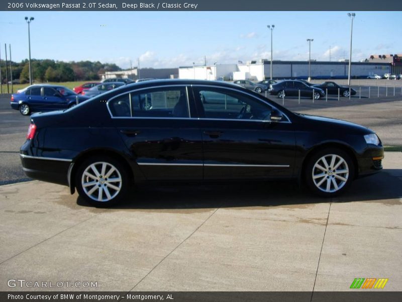 Deep Black / Classic Grey 2006 Volkswagen Passat 2.0T Sedan