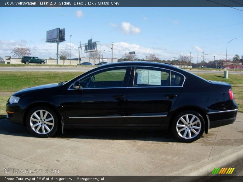 Deep Black / Classic Grey 2006 Volkswagen Passat 2.0T Sedan
