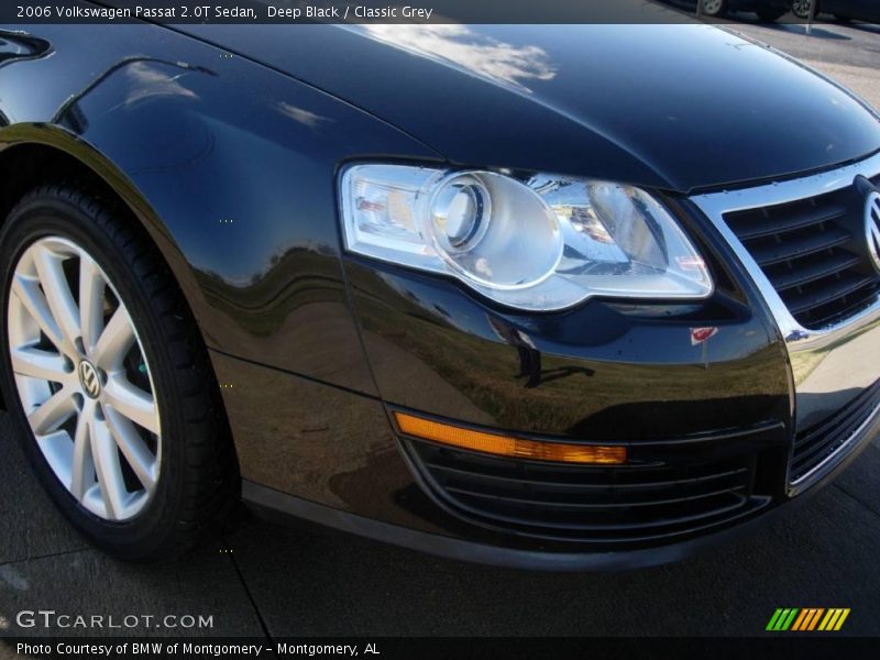 Deep Black / Classic Grey 2006 Volkswagen Passat 2.0T Sedan