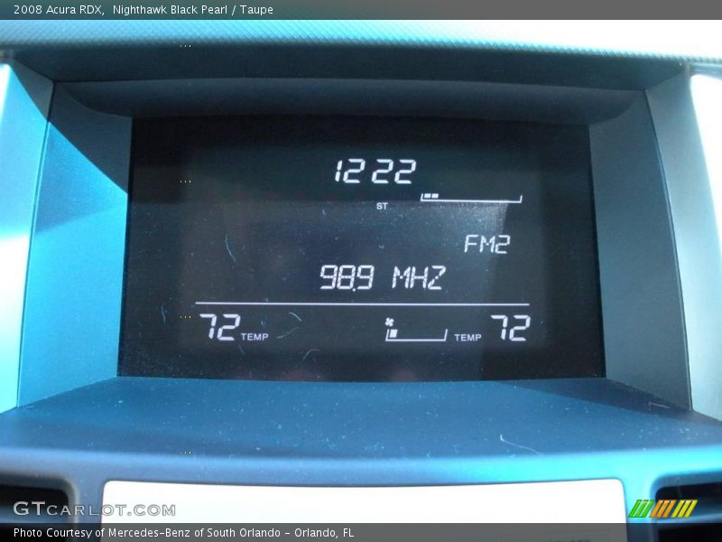 Nighthawk Black Pearl / Taupe 2008 Acura RDX