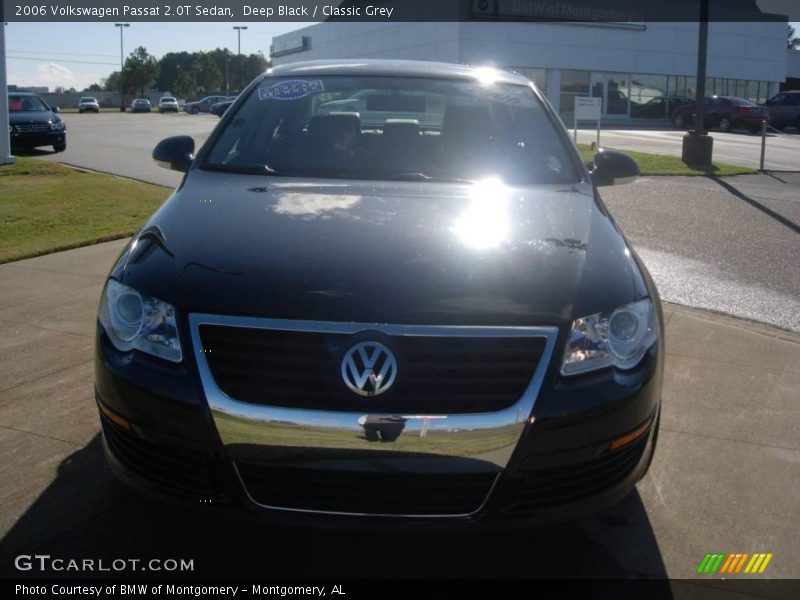 Deep Black / Classic Grey 2006 Volkswagen Passat 2.0T Sedan