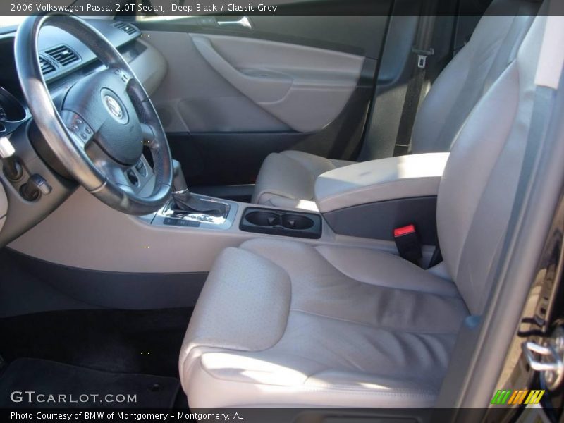 Deep Black / Classic Grey 2006 Volkswagen Passat 2.0T Sedan