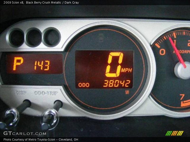 Black Berry Crush Metallic / Dark Gray 2009 Scion xB