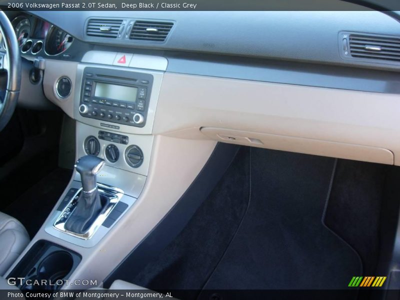 Deep Black / Classic Grey 2006 Volkswagen Passat 2.0T Sedan