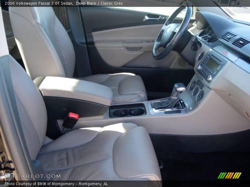 Deep Black / Classic Grey 2006 Volkswagen Passat 2.0T Sedan