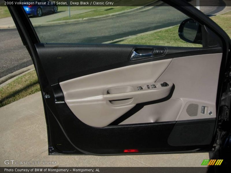 Deep Black / Classic Grey 2006 Volkswagen Passat 2.0T Sedan