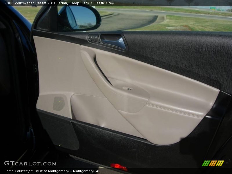 Deep Black / Classic Grey 2006 Volkswagen Passat 2.0T Sedan